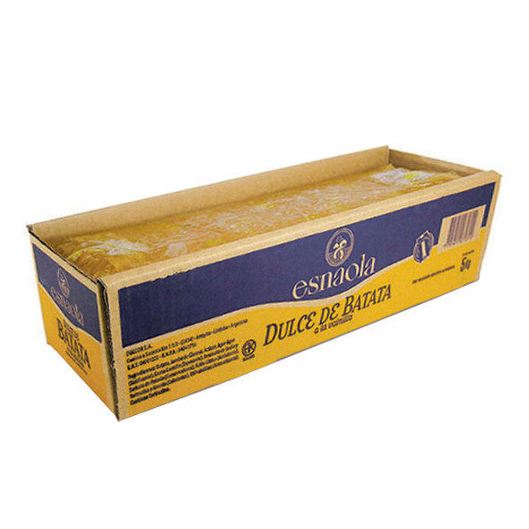 Esnaola Dulce de Batata Sweet Potato Jelly with Subtle Vanilla, 5 kg / 11 lb sealed bar