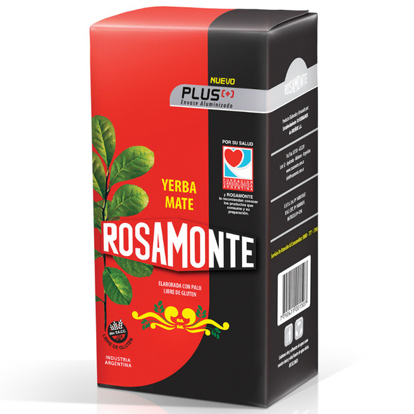 Rosamonte Plus + Yerba Mate Traditional Envase Aluminizado (500 g / 1.1 lb)