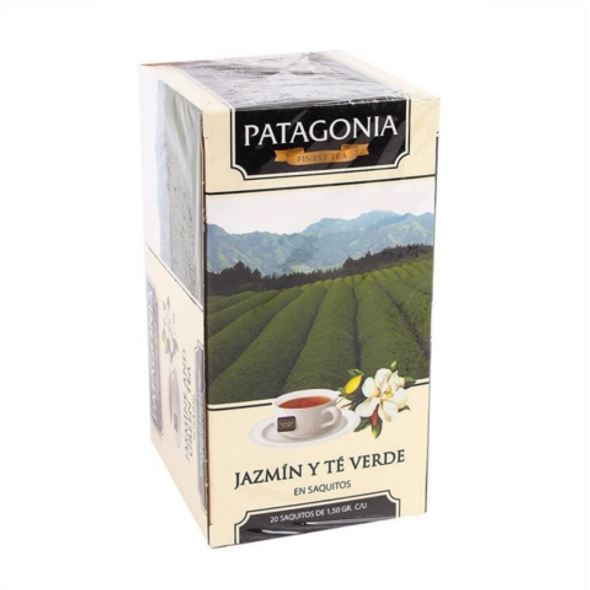 Patagonia Finest Green Tea & Jasmine (box of 20 bags)
