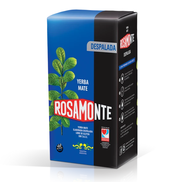 Rosamonte Yerba Mate Despalada No Stems Sin Palo Stronger (500 g / 1.1 lb)