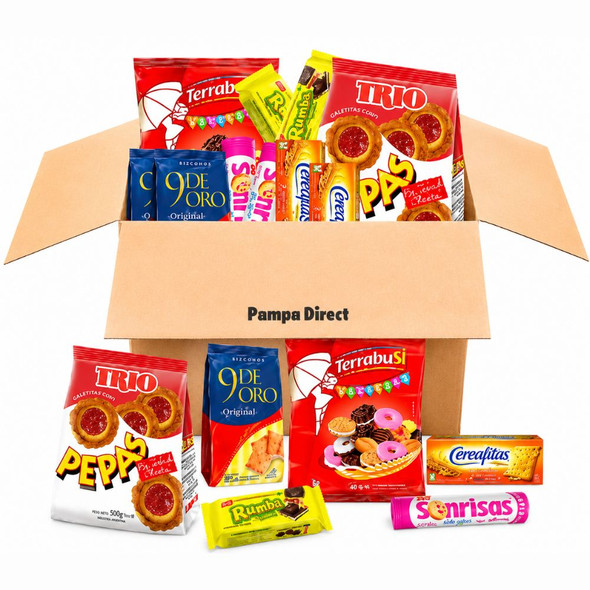 Selection Box Assorted Sweet Cookies - (10 units)
