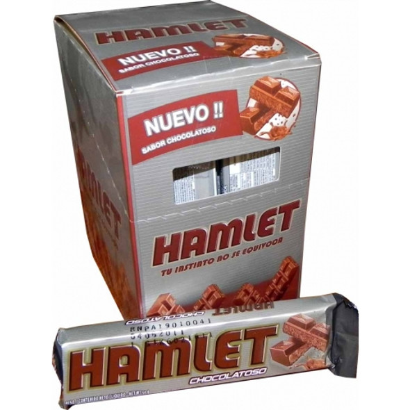 Hamlet Chocolatoso Classic Chocolate Bar with Crispy Cereals Interior, 43 g / 1.51 oz (box of 21)