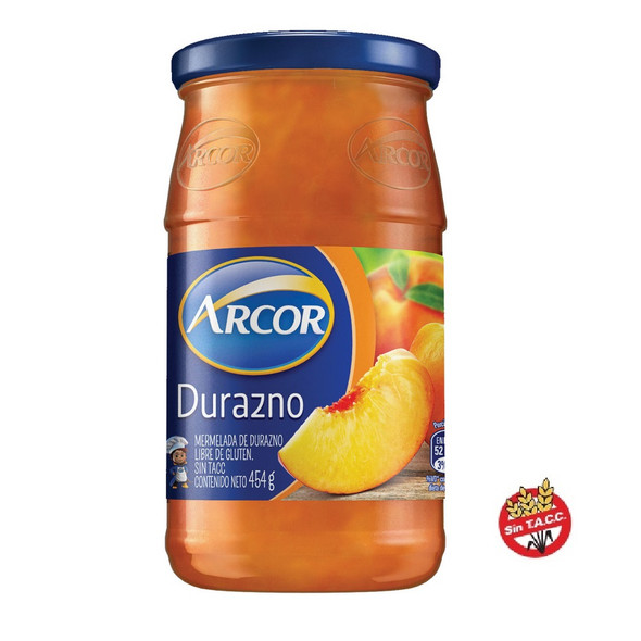 Arcor Mermelada de Durazno Classic Peach Marmalde Sweet Jam, 454 g / 16.01 oz 