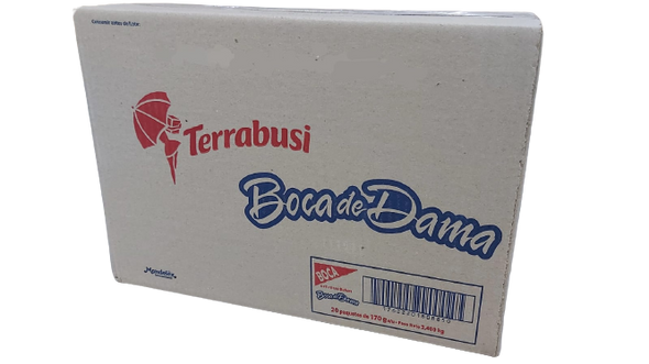 Galletitas Boca de Dama Sweet Classic Argentinian Cookies Wholesale Bulk Box, 170 g / 5.99 oz (box of 20)