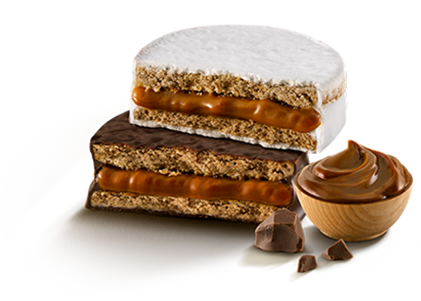 Havanna Alfajor Milk Chocolate and Italian Meringue Merengue with Dulce de Leche (mixed box of 12)