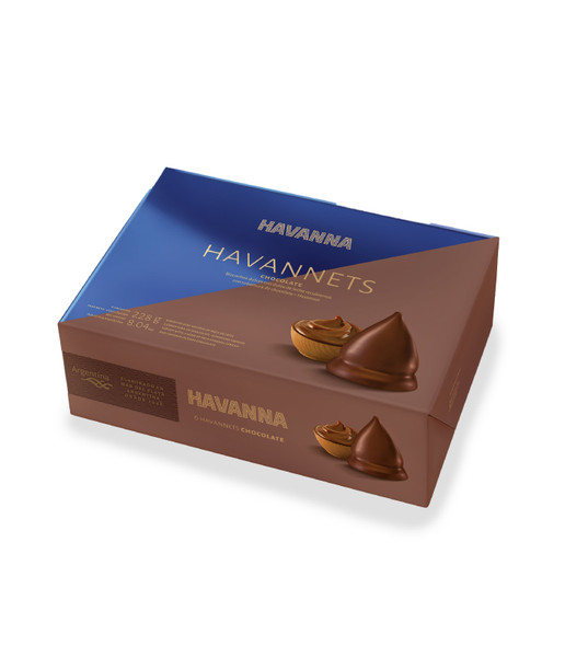 Havannet Milk Chocolate with Dulce de Leche Wholesale Bulk Box, case of 6 units (box of 25 cases)