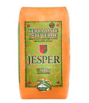 Jesper Yerba Mate with Green Tea from Misiones (500 g / 1.1 lb)