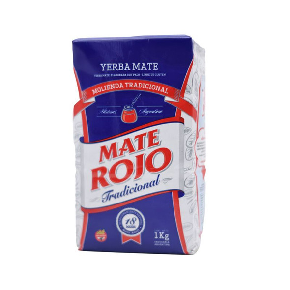 Mate Rojo Yerba Mate Tradicional from Misiones, Argentina , 1 kg / 2.2 lb