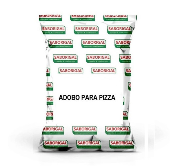 Saborigal Adobo Para Pizza Mixed Spices for Pizza Ground Chili, Oregano, Ground Coriander, Laurel & Paprika, 1 kg / 2.2 lb bag