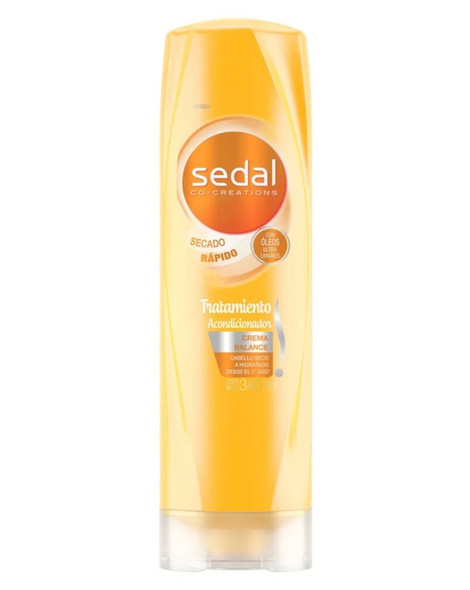 Sedal Acondicionador Conditioner For Dry Hair Crema Balance Para Cabello Seco Calcium & Keratin, 340 ml / 11.5 fl oz (pack of 2)