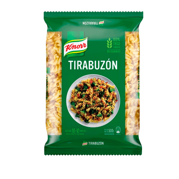 Knorr Fideos Tirabuzón Ringlet Pasta - No Additives, 500 g / 1.1 lb (pack of 3)