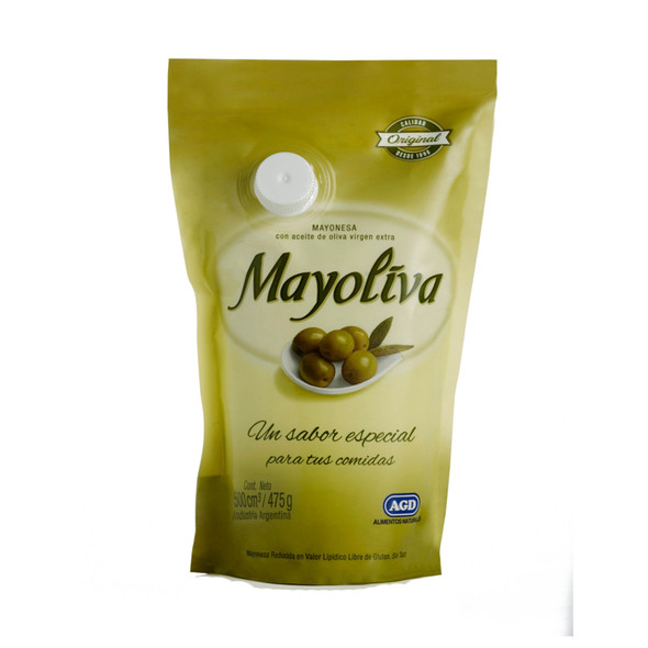 Mayoliva Olive Mayonnaise Special in Pouch, 475 g / 16.75 oz bag