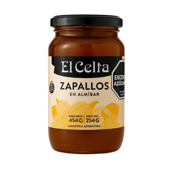El Celta Zapallos en Almíbar Pumpkin in Syrup, 454 g / 16 oz 