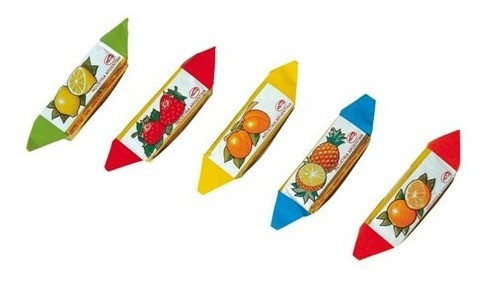 Caramelos Arcor Bastón Viena Assorted Fruits Filled Hard Candies, 470 g / 16.5 oz  bag
