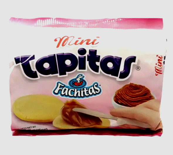 Mini Tapitas Para Alfajores de Maicena Vanilla Cookies Ideal for Cornstarch Alfajores Wholesale Bulk Box, 200 g / 7.05 oz (box of 12)