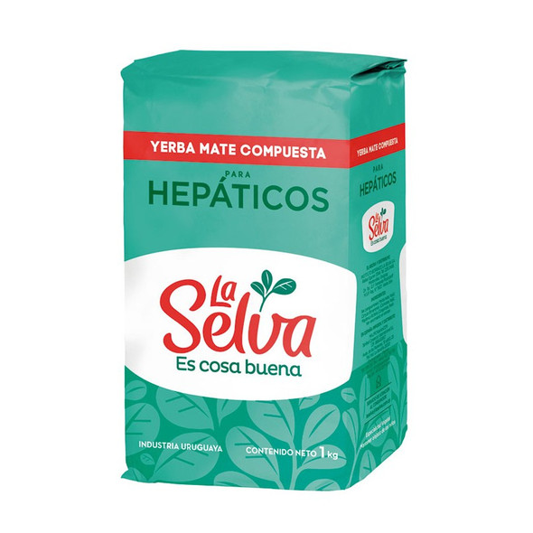 La Selva Yerba Mate Compuesta Para Hepáticos for Liver Problems from Uruguay, 1 kg / 2.2 lb