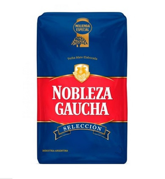 Nobleza Gaucha Azul Selección Yerba Mate  Special Selection, 1 kg / 2.2 lb ea