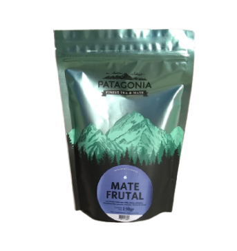Patagonia Mate Frutal Premium Yerba Mate Leaves with Hibiscus, Blueberries, Rosehip, Apple & Orange Peel, 150 g / 5.29 oz