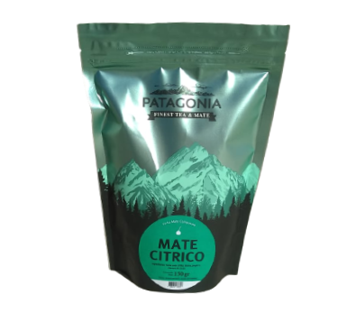 Patagonia Mate Cítrico Premium Yerba Mate Leaves with Mint, Ginger & Lemon, 150 g / 5.29 oz