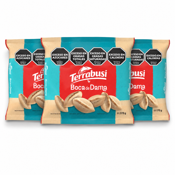 Galletitas Boca de Dama Sweet Classic Argentinian Cookies, 170 g / 6 oz (pack of 3)