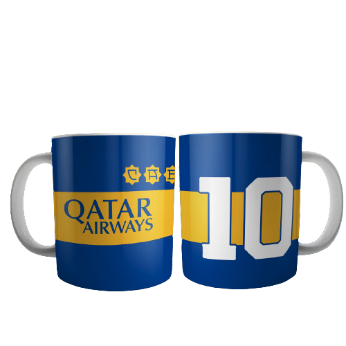 Taza Boca Juniors Camiseta Coffee Mug Tea Cup Boca Football Team Design - Ceramic Cup Printed On Both Sides