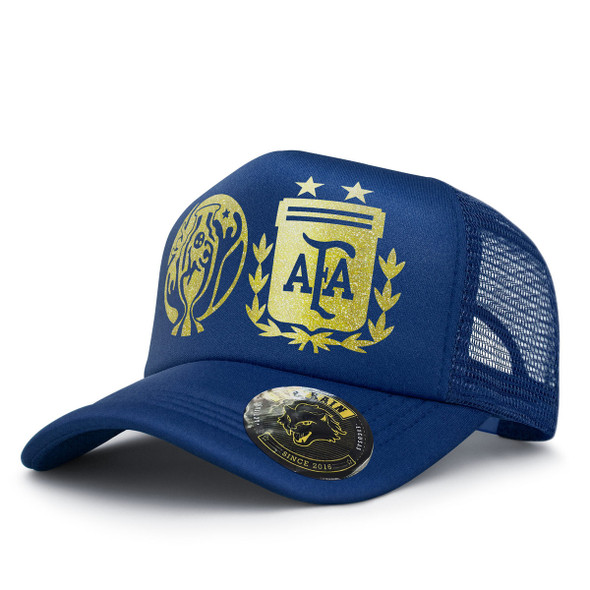 Gorra Trucker Afa Argentina Premium Cap by Eva Rain - Adjustable Cap (50 cm to 63 cm)