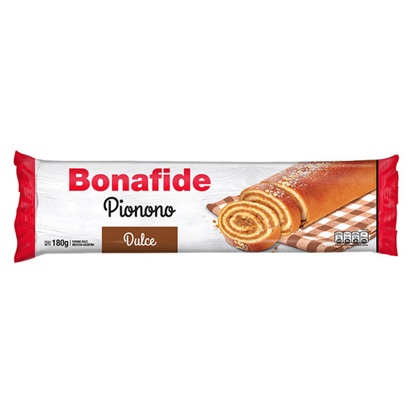 Bonafide Pionono Dulce Sweet Pionono Roll Perfect For Desserts & Dulce De Leche Roll, 180 g / 6.4 oz