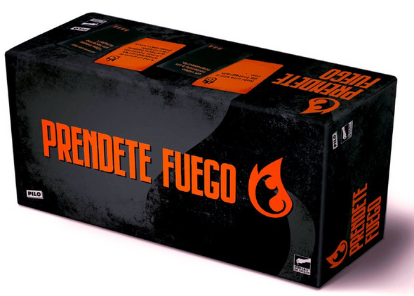 Prendete Fuego Juegos de Desafío Party Board Game Perfect for Pregrame by Buró (Spanish)