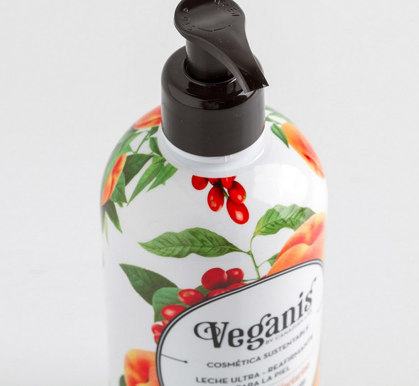 Veganis Crema Para Celulitis Ultra Reaffirming Vegan Body Lotion for Cellulite with Coffee Berry, Nectarine & Organic Olive Extract, 500 g / 17.6 fl oz