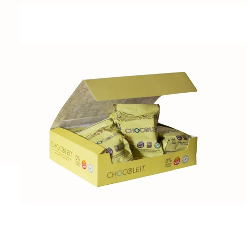 Chocoleit Alfajores Dietéticos White Chocolate Alfajores with Creamy Dulce de Leche Filling - Gluten Free, 50 g / 1.76 oz ea (box of 12)