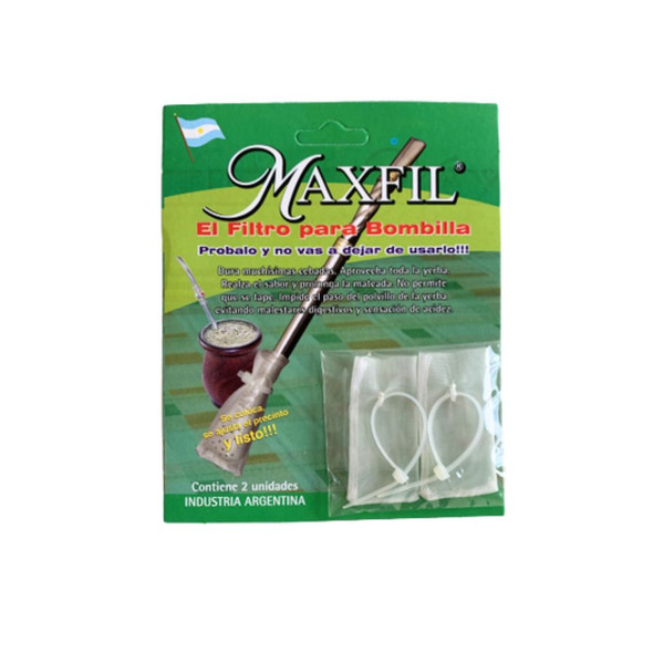 Filtro Para Bombilla Straw Filter Avoids Yerba Dust & Prevents Acidity Mates Más Duraderos (2 count)
