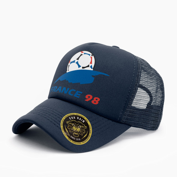 Gorra Trucker Francia 98 Premium Cap 1998 Fifa World Cup - Adjustable Cap (50 cm to 63 cm)
