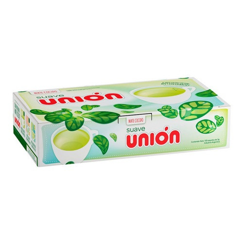 Unión Suave Soft Mate Cocido - Ready to Brew Yerba Mate Bags (box of 100 bags)