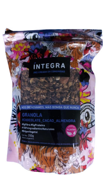 Integra Granola, Cocoa & Almonds, 350 g / 12.34 oz