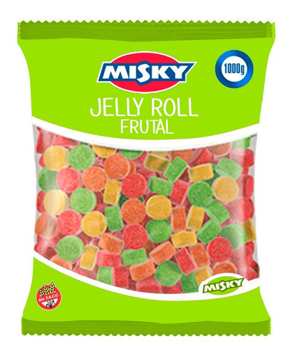 Misky Gomitas Candies Gummies Assorted Flavors, 1 kg / 2 lb
