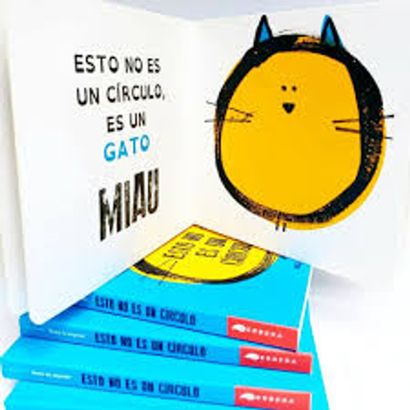 Esto No Es Un Círculo Open Dislexic Story Children Book Cuento Infantil Hardcover Book by Nella Gatica - Gerbera Ediciones (Spanish Edition)