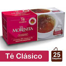 Morenita Té Classic Tea (box of 25 tea bags) 