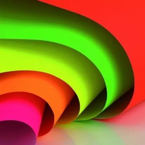 Block de Papel para Dibujo Flúo,  Drawing Book with 15 Fluorescent Sheets,  240 mm x 320 mm / 9.44 " x 12.59 "