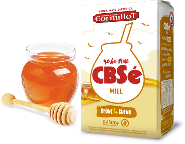 CBSé Yerba Mate Miel Honey, 500 g / 1.1 lb