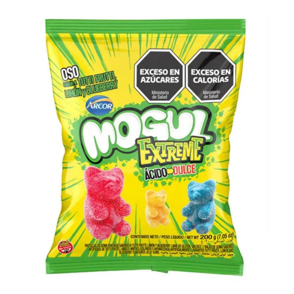 Mogul Oso Extreme Bear Candies Gummies, 200 g bag / 7.05 oz 
