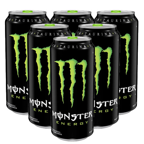 Monster Energy  Energy Drink - No Alcohol, 473 ml / 16 oz fl (pack of 6)