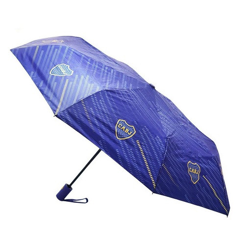 Paraguas Automático Boca Juniors Automatic Umbrella Lightweight Auto Open & Close Umbrella Boca Juniors Design With Storage Case