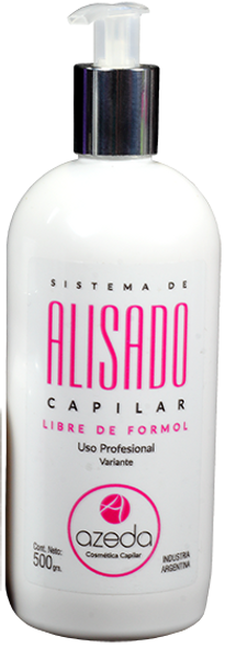 Azeda Cosmetica Capilar Alisado Sin Formol Professional Formalin-free Straightening, 500 ml / 16.9 fl oz