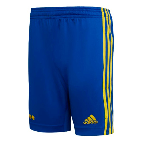 Short Boca Juniors Local Official Football Shorts Adidas Yellow & Blue - 21/22 Edition