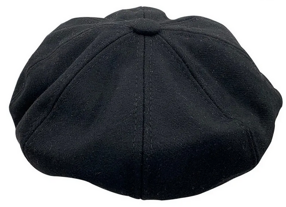 Boina Diariero Negra Unisex Premium Black Beret Newsboy Model Classical Vintage Beret Hat 