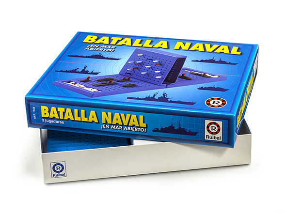 Batalla Naval Juego De Mesa Battleship Classic Strategy Board Game for Kids & Family by Ruibal (Spanish)