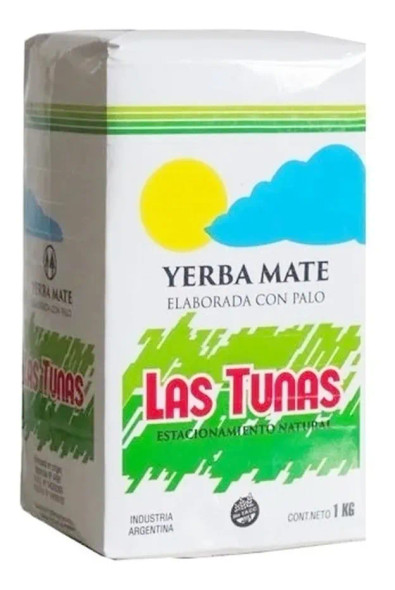 Las Tunas Yerba Mate Con Palo, Las Tunas Yerba Mate With Stems, 1 kg / 2.20 lb