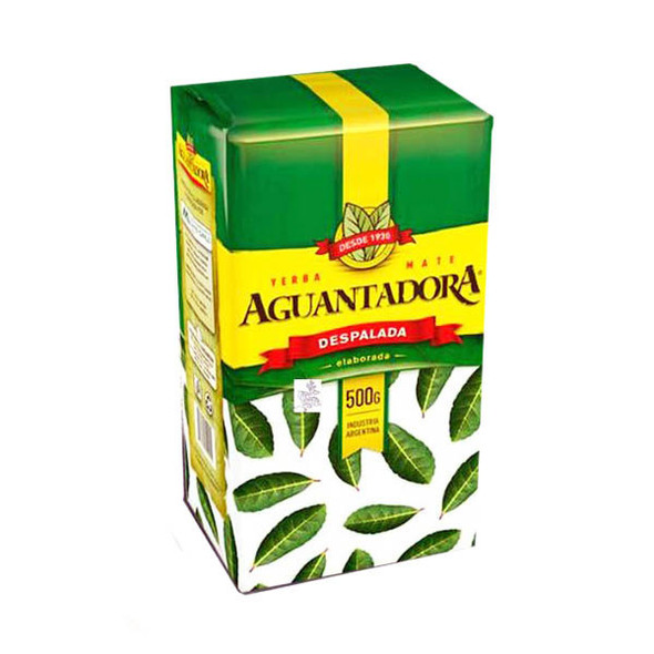 Aguantadora Yerba Mate Despalada Unsmoked Low Powder Yerba Mate, 500 g / 1.1 lb