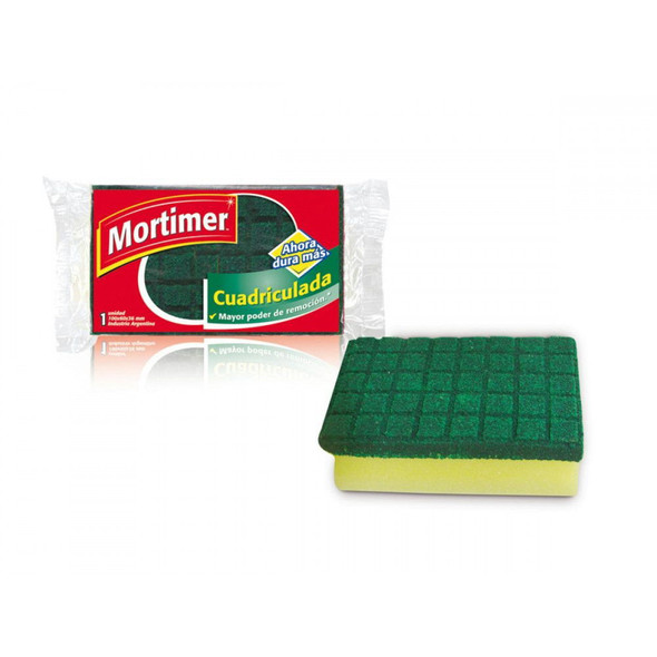 Mortimer Esponja De Cocina Cuadriculada Dish Washing Sponge Efficient & Durable Kitchen Sponge (pack of 3)