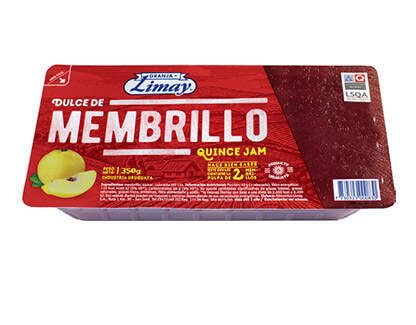 Granja Limay Dulce de Membrillo Quince Jelly, 350 g / 12.34 oz